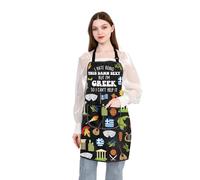PLITI Greece Apron With Pockets Greece Trip Vocation Gift Greek Flag Tourist Gift Greek Souvenir Gift Greece Themed Gift (Greece APU)