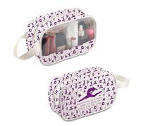 PLITI Gymnastics Makeup Bag Jump Off The Beam Flip Off The Bars Gymnastic Coach Gift Gymnast Inspirational Gift (Jump Off Beam MBU)