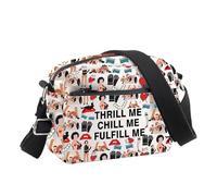 PLITI Horror Movie Inspired Crossbody Bag Thrill Me Chill Me Fulfill Rocky Fans Gift Horror Movie Themed Shoulder Bag (Thrill Me CBU)