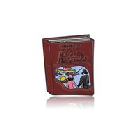 PLITI Horror Movie Inspired Gift Movie Fans Gift Handbook for the Recently Deceased Brooch Pin For Horror Movie Lover, M, Stainless Steel, no gemstone