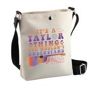 PLITI It's A Taylor Thing You Wouldn't Understand Funny Music Lover Bag For Music Fans Singer Crossbody Bag (Tay thing CbagU)