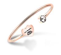 PLITI Just Breathe Lotus Yoga Bracelet Zen jewelry Yoga Lotus Inspired Jewelry Meditation Bracelets Yoga Jewelry for Women Sisters Best Friends BFF Gifts rose gold