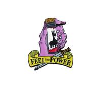 PLITI Llama Cartoon Inspired Gift Llama Gift Yzma Gifts Poison Llama Brooch Pin Emperors Movie Gift Magic Kingdom Gift (feel power PinU)