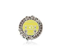 PLITI Lord Rings Movie Inspired Gifts Lord Rings Fans Gift Hobbit Lover Gift The One Ring Brooch Pin Book Lover Gift (Lord Rings PinU)