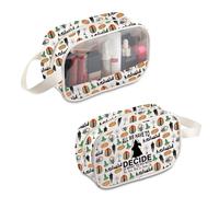 PLITI Magic Movie Inspired Gifts All We Have to Decide is What to Do with The Time That is Given Us Makeup Bag for Fans (Have Decide MBU)