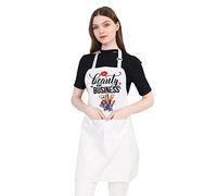 PLITI Makeup Artist Apron For Women Beauty Is My Business Esthetician Gift Cosmetology Student Gift Beautician Gift (My Beauty APW U)