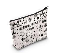 PLITI - Makeup Bag for Scientists, microbiologist letter bag, Fashion