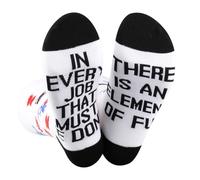 PLITI Mary Umbrella Socks Mary Poppins Musical Fans Gift For In Every Job That Must Be Done There Is An Element Of Fun Gift (UK, Alpha, One Size, Regular, Regular, In Every Job SocksU)