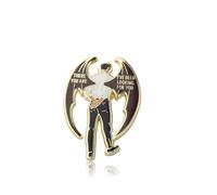 PLITI Night Court Gift SJ Maas Gift There You Are I’ve Been Looking For You Enamel Pin Book Lover Gifts Fantasy Reader Gifts, M, Stainless Steel, no gemstone