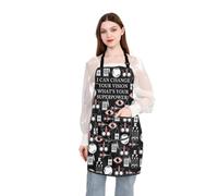 PLITI Optometry Apron Optometrist Graduation Gift Eye Doctor Vision Gifts for I Can Change Your Vision Eye Surgeon Gift (Can Your Vision APU)