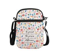 PLITI Pharmacist Gift Pharmacy Student Graduation Gift May You Be Proud Of The Work That You Do Pharmacy Tech Crossbody Bag (Be Proud Rx ZCbagU)