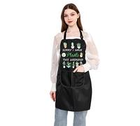 PLITI Plant Lover Apron With Pockets Sorry I Have Plants This Weekend Garden Apron For Plant Mom Plant Lady Gardener Gift (I Plant Weekend APU)