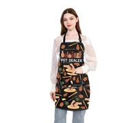 PLITI Pottery Artist Apron With Pockets Pot Dealer Gift Ceramic Artist Gift Pottery Lover Gift Pottery Student Graduation (Pot Dealer APU)