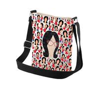 PLITI Raising Your Son Daughter Is a Two Parent Funny Crossbody Bag for Family Friend Cartoon Lover Gifts (Raising your CbagU)