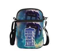 PLITI TV Show Inspired Gifts Policeman Box Fan Gift Wibbly Wobbly Timey Wimey Stuff Gift (Wibbly Wobbly ZCbagU)