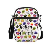 PLITI Villain Movie Inspired Gift Villain Club Gift Rotten To The Core Villain Crossbody Bag For Fans, Rotten Core Zcbag, M