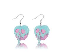PLITI Villains Gift Princess Fans Gift Princess Inspired Earrings Halloween Party Jewelry For Fairy Tales Lover, M, Stainless Steel, No Gemstone
