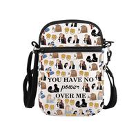 PLITI Worm Movie Inspired Gift Worm Lover Gift You Have No Power Over Me Worm Crossbody Bag For Women (Power Over Me ZCbagU)