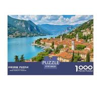 Plitvice Lakes National Park 1000 Pieces Premium Jigsaw Building Age 14+ for Adults Cool Collage Effect, Fun Details, Educational, Challenging Puzzle Games 38x26cm/1000pcs