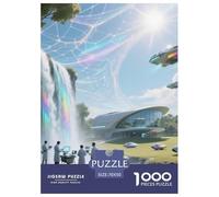 Plitvice Lakes National Park 1000 Pieces Premium Jigsaw Building Age 3+ Quirky, Abstract Design, Home Decoration, Educational, Challenging Puzzle Games 70x50cm/1000pcs