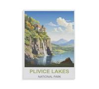 Plitvice Lakes National Park，Jigsaw Puzzles for Adults 1000 Piece Challenging Game Toys, Impossible Puzzle,1000 Piece Jigsaw Puzzles for Adults Family Decoration Puzzle（38x26cm）-HJ27