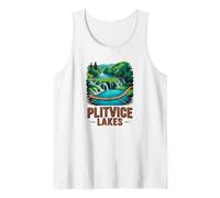 Plitvice Lakes Souvenir Croatia Plitvice Tank Top