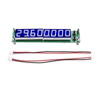 PLJ-8LED-H 0.1~1000MHz RF Signal Frequency Counter Cymometer Tester Module Accessories for Laboratory Test Industrial Production Equipment Inspection(blue) Signal source and conditioning