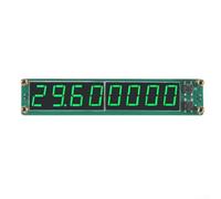 PLJ-8LED-R Frequency Counter Cymometer Tester Module Accessories 0.1-2400MHz, Digital RF Frequency Meter Cymometers LED Display(green)