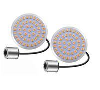 PLJGDVBX Turn Signal Light LED Turn Signal Motorcycle Lights For Touring Street Glide For Road King Generic Universal Accessories General Replacement Kit