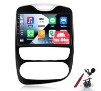 PLKEQS 2G+64G Android 15 Car Stereo for R-enault S.A Clio 2013-2018 with Carplay 10.1" Touch Screen Car Radio with Android Auto GPS Sat Nav WiFi BT FM RDS Camera,K6 Pro