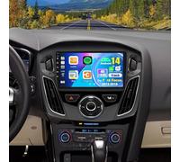 PLKEQS 4+64G Android 15 Car Stereo for F-ord Focus 2012-2018 with Carplay Android Auto 9 inch 2K Touchscreen Bluetooth EQ GPS Sat Navi WiFi SWC DSP Camera,K6 Pro Plus