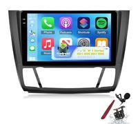PLKEQS 4G+64G Radio for B-MW 1 Series E81 E82 E87 E88 2007-2011 - 9 inch Screen Android E87 Car Stereo, EQ Audio/Carplay/Android Auto/SWC/BT/WiFi,K2 Pro