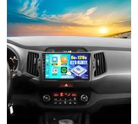 PLKEQS 6G+128G 8-Core Android 15 Car Stereo for K-ia Sportage 2010-2016 with CarPlay Android Auto, 9" IPS Touchscreen Radio with WiFi Bluetooth Mirror Link EQ FM RDS SWC Camera,K2 Pro