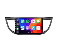 PLKEQS 8-Core [4G+64G] Android 14 Car Radio Navi for H-onda CRV(2012-2016) 9" Screen 2 Din Radio with Wireless Carplay Android Auto GPS Navigation FM RDS Bluetooth SWC DSP MIC+Camera,M200S