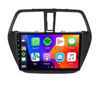 PLKEQS 8-Core [4G+64G] Android 14 Car Radio Navi for S-uzuki S-cross(2012-2016) 9" Screen 2 Din Radio with Wireless Carplay Android Auto GPS Navigation FM RDS Bluetooth SWC DSP MIC+Camera,M700S