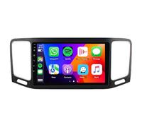 PLKEQS 8-Core 5G-WiFi [4G+64G] Android 14 Car Radio Navi for VW Sharan(2012-2018) 9" Screen 2 Din Radio with Wireless Carplay Android Auto GPS Navigation FM RDS Bluetooth SWC DSP MIC+Camera,M300S