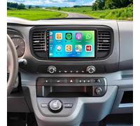 PLKEQS 9 inch Android 15 Car Stereo for P-eugeot Expert/C-itroen Jumpy 2016-2023, 4+64GB Screen Display Radio Multimedia Player Head Unit with Carplay GPS Navigation FM RDS SWC,K3 Pro