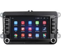 PLKEQS ,A1 1G+32G,7" IPS Android 15 Car Stereo for V-W Polo Golf 5/6 Passat Caddy T5 Tiguan, Wireless CarPlay & Android Auto Radio, GPS WiFi Bluetooth DSP OBD2 DVR