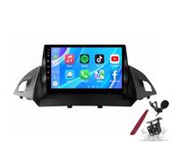 PLKEQS Android 14 Car Radio Navi for F-ord Escape(2013-2017) 9 Inch Touchscreen Multimedia Player with Wireless Carplay GPS Navigation FM RDS Bluetooth 5G-WiFi SWC DSP,M600S