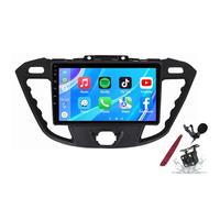 PLKEQS Android 14 Car Radio Navi for F-ord Transit(2013-2018) 9 Inch Touchscreen Multimedia Player with Wireless Carplay GPS Navigation FM RDS Bluetooth 5G-WiFi SWC DSP,M300S
