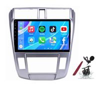 PLKEQS Android 14 Car Radio Sat Navi for H-onda City(2008-2014) 9 Inch Touchscreen Multimedia Player with Wireless Carplay GPS Navigation FM RDS Bluetooth 5G-WiFi SWC DSP,M100S