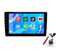 PLKEQS Android 14 Car Radio Sat Navi for P-eugeot 308S(2013-2017) 9 Inch Touchscreen Multimedia Player with Wireless Carplay GPS Navigation FM RDS Bluetooth 5G-WiFi SWC DSP,M100S