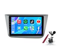 PLKEQS Android 14 Car Radio Sat Navi for S-eat Altea(2004-2015) 9 Inch Touchscreen Multimedia Player with Wireless Carplay GPS Navigation FM RDS Bluetooth 5G-WiFi SWC DSP,M500S