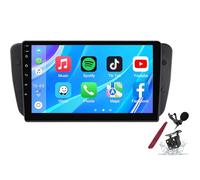 PLKEQS Android 14 Car Radio Sat Navi for S-eat Ibiza(2009-2013) 9 Inch Touchscreen Multimedia Player with Wireless Carplay GPS Navigation FM RDS Bluetooth 5G-WiFi SWC DSP,M150S