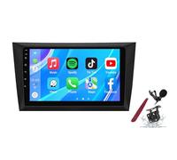 PLKEQS Android 14 Car Radio Sat Navi for VW G-olf 6(2008-2016) 9 Inch Touchscreen Multimedia Player with Wireless Carplay GPS Navigation FM RDS Bluetooth 5G-WiFi SWC DSP,M400S
