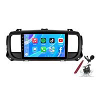 PLKEQS Android 14 Car Radio Stereo for C-itroen Jumpy 3/SpaceTourer(2016-2021) 9" Touchscreen Multimedia Player with Wireless Carplay GPS Navigation FM RDS Bluetooth 5G-WiFi SWC DSP,M400S
