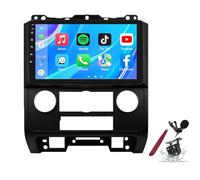 PLKEQS Android 14 Car Radio Stereo for F-ord Escape(2007-2012) 9" Touchscreen Multimedia Player with Wireless Carplay GPS Navigation FM RDS Bluetooth 5G-WiFi SWC DSP,M400S