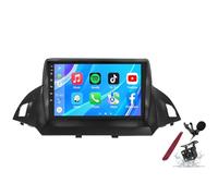 PLKEQS Android 14 Car Radio Stereo for F-ord Escape Kuga 2(2013-2017) 9" Touchscreen Multimedia Player with Wireless Carplay 2 Din GPS Sat Navigation FM RDS Bluetooth 5G-WiFi SWC DSP,M100S
