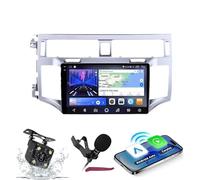 PLKEQS Android 14 Car Stereo Navi for T-oyota Avalon 3(2005-2010) 9" QLED Screen Car Radio with Wireless Carplay Android Car GPS Navigation with BT5.0 HIFI FM 5G-WiFi SWC RDS MIC,M400S