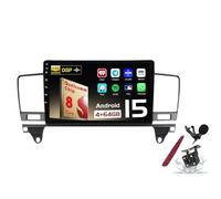 PLKEQS Android 15 Car Radio Sat Navi for B-enz M/ML-Class W166(2011-2015) 9 Inch Head Unit Tablet Pad Multimedia Player with Wireless Carplay GPS Navigation FM RDS BT 5G-WiFi SWC DSP,M100S
